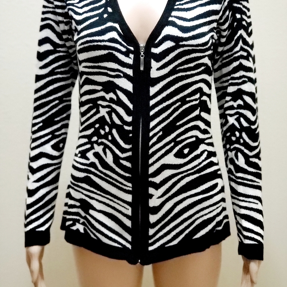 Red Sweaters Red Zebra Sweater Poshmark